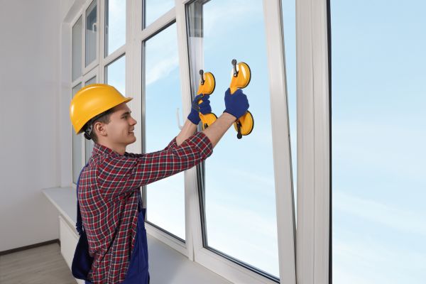 Window Pane Installation in Eagle